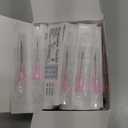 100Pcs 18Ga 1 Inch Needle Luer Lock Lab Accessories, Sterile Individual Package for Scientific Measuring, Refilling Inks