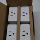 Kasa Smart Plug HS103P4, Smart Home Wi-Fi Outlet Works with Alexa, Echo, Google Home & IFTTT, No Hub Required, Remote Control, 15 Amp, UL Certified, 4-Pack, White