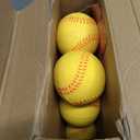 GoSports Foam Training Baseball 12 Pack - Regulation Size Foam Baseballs for Soft & Safe Throwing, Catching and Batting Practice