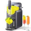 RELEXNOW Slushie Machine No Ice Needed, 88 oz Slushy Machine for Home, Professional 6 in 1 Frozen Drink Maker with Self-Cleaning for Margaritas, Frapps, Milkshake and More