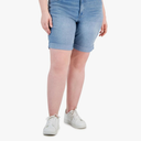 Style & Co. Plus Size Cuffed Denim Bermuda Shorts 16W