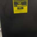 Antarctic Star Mini Compact Refrigerator with Freezer, 3.2 Cu.Ft. Single Door with Adjustable Thermostat,Removable Glass Shelves for Apartment/Dorm/Office,BLACK