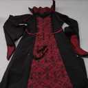 Halloween Royal Vampire Costume Girls for Halloween Dress Up Party (Large)