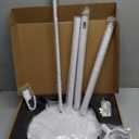 Floor Stand for Nanit Pro Baby Monitor, Gooseneck Swivel Holder Mount with Adjustable Height and Stable Base,Without Tools or Wall Damage (Camera not Included)