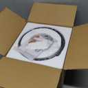 Rpzloila Crystal Ceiling Light Fixture, Modern Semi Flush Mount Ceiling Light,Crystal Chandelier for Kitchen Bedroom Bathroom Entryway Black (Bulb not Included)