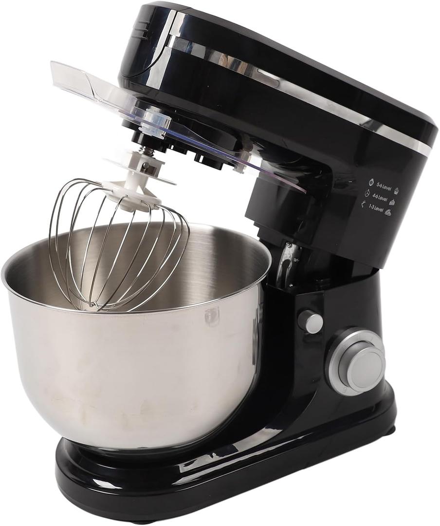 Topyond Stand Mixer Electric 700W, 8 Speed Multifunctional with Stable Suction Base, Stainless Steel Whisk Dough Hook for Home Baking Pasta Making