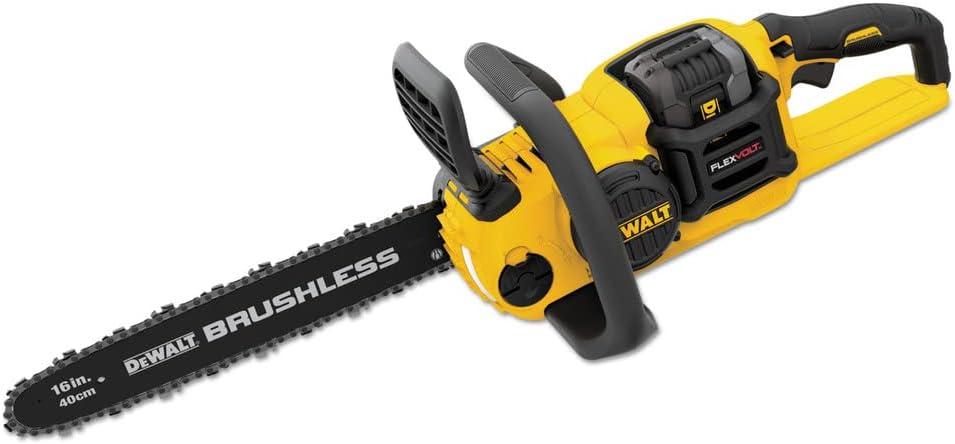 FLEXVOLT 60V MAX 16in. Brushless Cordless Battery Powered Chainsaw Kit with (1) FLEXVOLT 2 Ah Battery & Charger