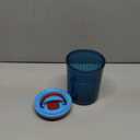 Small Airtight Food Storage Container with Lids BPA Free Plastic Sugar Tea Ground Coffee Canisters for Beans Nut Spice Snack Stackable Dishwasher Safe Patented Pull Snap Lock Sealed Design 24oz