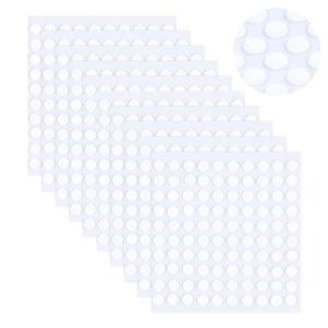 1000Pcs Adhesive Dots, Double Sided Mini Adhesive Poster Putty, Removable Round No Trace Sticky Putty, Waterproof Dot Stickers, Multipurpose Sticky Tack for Festival Decoration Party (5mm)