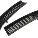 Car Front Grill for Tesla Model 3, Front Bumper Hood Vents Center Radiator Grille Tuning Replacement Accessories