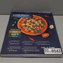 Pizza Pan - 14 Inch Nonstick Pizza Pan for Oven with Widen Handles for Cooking, Baking, and Grilling - Durable, Even Heating, Long-Lasting Kitchen Cookware (2, Golden)