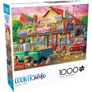 Buffalo Games - Eduard - Country Store - 1000 Piece Jigsaw Puzzle for Adults -Challenging Puzzle Perfect for Game Nights - Finished Size is 26.75 x 19.75