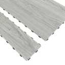 Art3d Interlocking Luxury Vinyl Flooring Tile, Wood Floor Plank for Kitchen Bathroom - Waterproof, Anti-Slip, Wear-Resistant, Reusable - 36 x 6 Inch, 18-Pack Cover 27 Sq. Ft (Venice Ash)