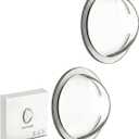 2 x 2pcs Car Camera Lens Protector,Clear Backup Camera Protective Sticker Anti-Scratch Waterproof Lens Guard for Car Camera Adhesive Installation