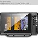 Premium Tempered Glass Screen Protector designed for Humminbird Helix 8 Fish Finder G3N/G4N 8 Inch Touchscreen Accessories 9H Anti Scratch (HD Clear)