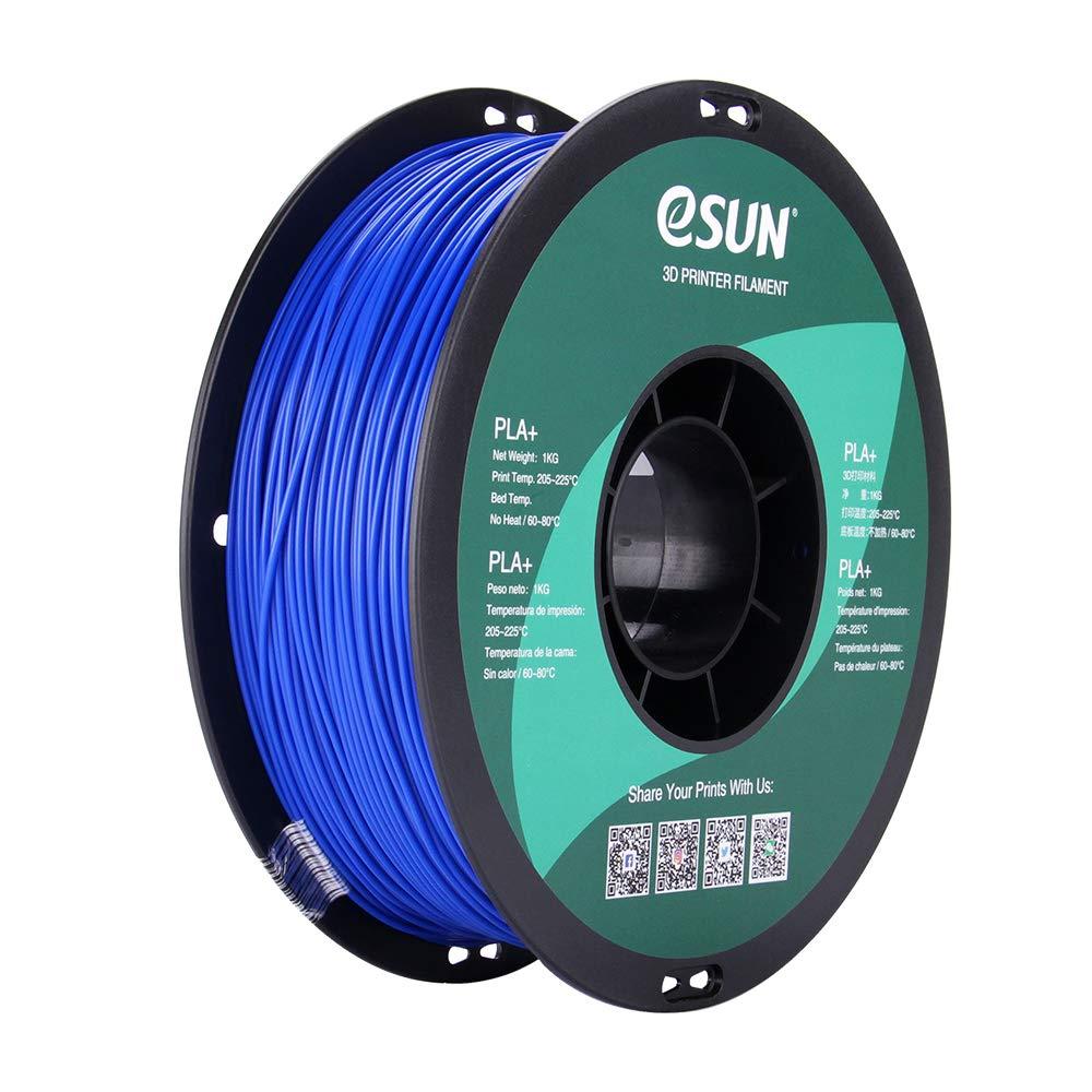 eSUN PLA PRO (PLA+) 3D Printer Filament, Dimensional Accuracy +/- 0.03mm, 1kg Spool, 1.75mm, Blue
