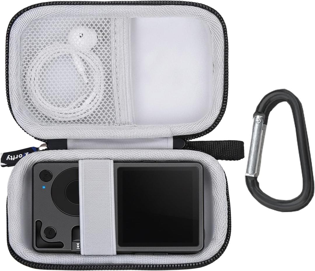 Carrying Case for HiFi Walker H2/ SnowSky/FiiO Echo MINI/Surfans F20/ MECHEN M30 HiFi MP3 Music Player(Case Only) (Black)