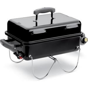 Weber Go-Anywhere Gas Grill, One Size, Black (12.2"x21"x14.5")