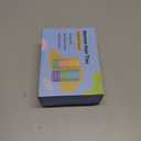 100Pcs Soft Cotton Seamless Hair Bands, Large Ponytail Holders for Thick and Thin Hair, Elastic Hair Accessories for Women, Men, and Girls