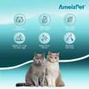 3 x AmeizPet Catnip Spray for Cats, Cat Scratching Sprays, Transparent Cat & Kitten Behaviour Spray 50 ml (1.69 Oz)
