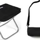 Ultra Lightweight Camping Stool, Portable Folding Stool for Backpacking, Hiking & Outdoor, Heavy Duty Compact Camping Seat