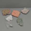 6 PCS Stretchy Baby Turban Hats, Baby Hat with Bows for Girls, Baby Boys Caps, Toddler, Newborn, Infant Hat Unisex (25)