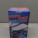 3 in 1 Rechargeable Window Vacuum Squeegee Cordless with 10 inch Blade, Window Cleaner for Efficiently Spraying, Wiping and Vacuuming Windows, Mirrors, Shower Glass, Tiles and Countertops, Blue