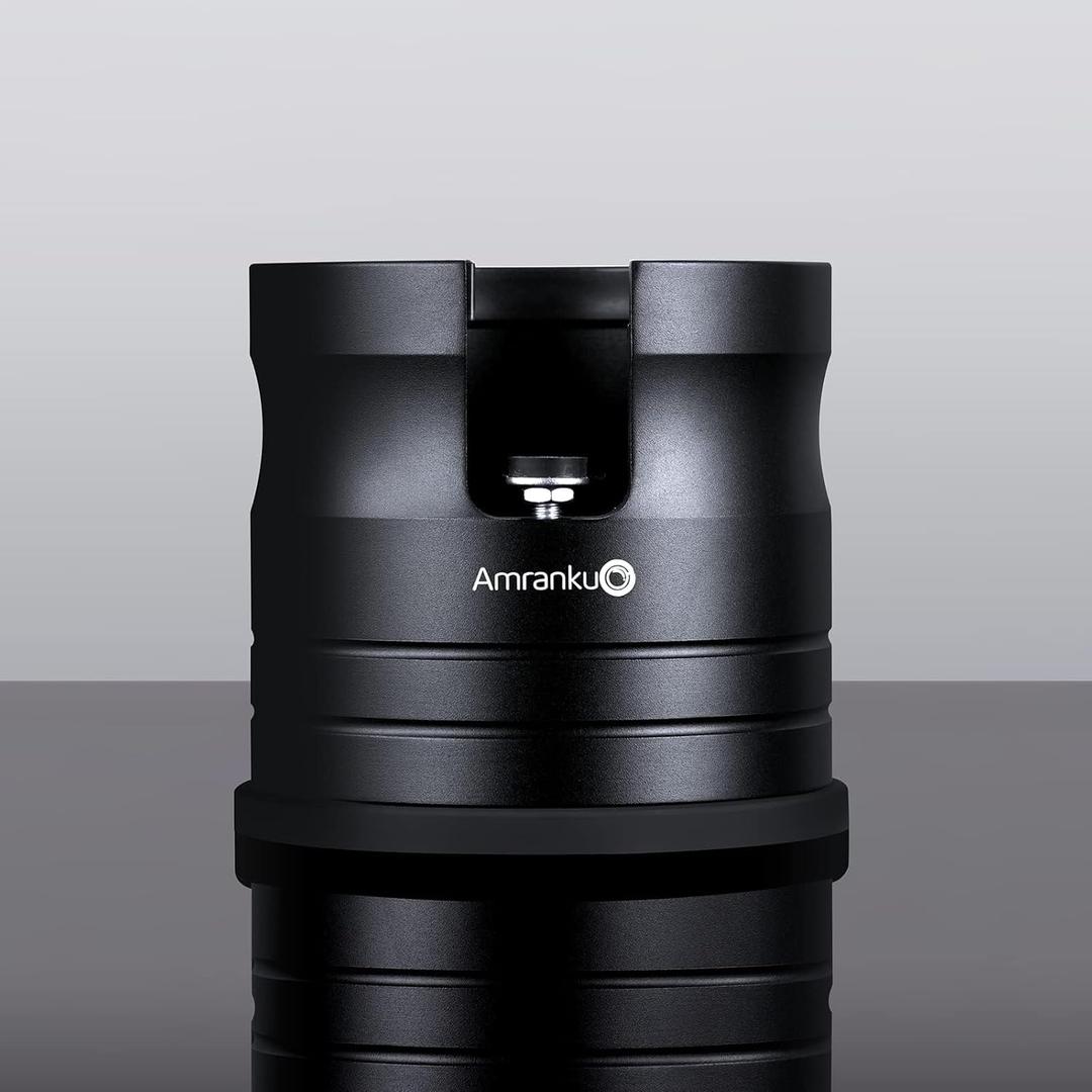 Coffee Portafilter Holder| Espresso Tamper Stand| Aluminum Alloy Espresso Holder| With Non-slip Base| Suitable For Most 58mm Coffee Machine Portafilter| (58mm, Black)