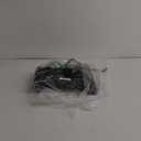 ACKO Folding Step Stool 13 inch Heavy Duty Plastic Foldable Step Stool for Kids and Adults, Small Collapsible Fold Up Stepping Stool 1 Pack (Black)