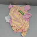 LovinPet Dog Recovery Suit for Large Medium Dogs - Full Coverage Dog's Bodysuit Wound Protective Surgical for Abdominal Wounds After Surgery Anti-Licking Cut-Out Design of Abdomen,Buttons,M (Yellow Pink)