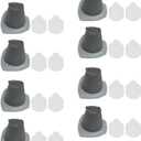 PUREBURG N0101 & N0102 Replacement Filter Compatible with Eureka NES210 NES212 NES215 NES215A 3-in-1 Stick Vacuums,8 x Air Filter +16 x Pre-Motor Filters