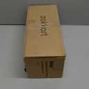 Zakkart SnugCloud Cat Window Perch with 4-Sided Bolster - Orthopedic Cat Hammock for Window Sill - Solid Hardwood & Metal Frame - Window Seat for Pets (Natural Color Wood w/Gray Bed, Large) (Large (25"x15"))