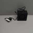 Gaiatop Mini Space Heater, Lightweight PTC Ceramic Fast Heating 500W Energy Efficient for Indoor Use, Overheating & 45 Tip-Over Protection, Portable Desk Electric Heaters for Office Home Black