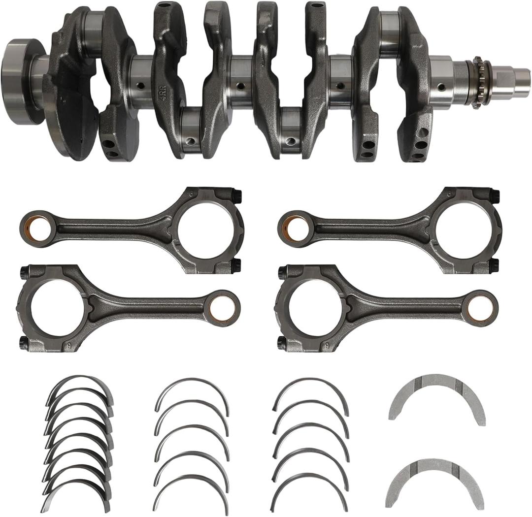 G4FJ 1.6L Crankshaft Engine Bearing Connecting Rod Fit For Hyundai Accent/Verna Elantra GT Kona Lafesta Sonata Tucson Veloster Kia Forte5 Koup Optima/K5 Seltos Soul Sportage Turbo 1.6L 2012-2021
