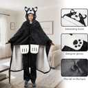 Tian Zhun Boston Terrier Gifts for Women Boston Terrier Blanket Fluffy Super Soft Flannel Adult Animal Hooded Blanket for Women Mothers Day Christmas Birthday
