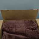 PAVILIA Waterproof Blanket for Couch, Sofa | Waterproof Dog Blanket for Large Dog, Puppy, Cat | Pet Blanket Protector | Plush Soft Warm Fuzzy Sherpa Blanket Bed Throw, Brown, 60x80