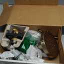 Delta Nicoli 14 Series H2Okinetic Shower Faucet Set, Brushed Gold Shower Head and Handle Set, Valve Trim Kit, Champagne Bronze 142749-CZ (Shower Valve Included)