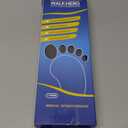 Plantar Fasciitis Feet Insoles Arch Supports Orthotics Inserts Relieve Flat Feet, High Arch (Mens 9-9 1/2 | Womens 11-11 1/2) (Gray)