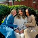 ZESICA Womens Casual 2 Piece Outfits Sweater Sets Long Sleeve Pullover Tops Wide Leg Pants Lounge Set (Orange, M)