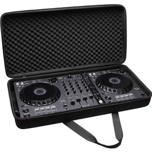 LTGEM EVA Hard Case Compatible with RANE ONE, Pioneer DJ DDJ-1000 or DDJ-FLX10 or DDJ-FLX6-GT, Hercules Inpulse T7 2 Deck Protective Carrying Storage Bag, Case Only! (28.714.95.8 inch)