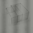 Clear Cabinet Organizer, Shelf Organizer Set of 2 for Kitchen Pantry Organizers and Storage, Display Cabinet Shelf Room Decor Countertop Desk Shelves, Patented Spice Organization for Cabinet