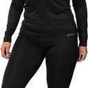 Hot Chillys Women's Peach Skins Solid Crewneck Base Layer