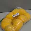 HOMBYS Soft Dog Cone for Dogs and Cats, Cute & Fluffy Flower Shape for Claming, Adjustable Dog Collar Alternative After Surgery, Protective Elizabethan Collar for Dogs Recovery & Stop Licking, M (Yellow)