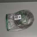 3/16 Wire Rope, 100ft Stainless Steel Cable with Wire Rope Clamps & Thimble, 3700lbs Breaking Strength, 7X19 Strands Aircraft Cable for Zipline, Deck Railing, Clothesline