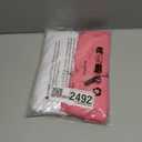 Arolina Summer Tank Tops for Women Loose Fit Cute Square Neck Sleeveless Tops Curved Hem Flowy small, White and pink 