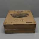 No Edge Crepe Maker - 13 Inch Crepe Maker & Electric Griddle - Non-stick Pancake Maker- Crepe Pan (Silver)