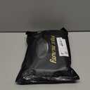 FREE BEAUTY Long Black Wavy Wig for Women 26 Inch Middle Part Curly Wavy Wig Natural Looking Synthetic Heat Resistant Fiber Wig for Daily Party Use