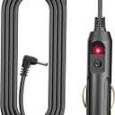 Radar Detector Power Cord Compatible with Cobr RAD 350 380 450 480i 700i XRS9370 XRS955 XRS5300 XRS7700 Radar Laser Detector, Radar Detector Power Cable with DC3.5 Interface 6.5ft