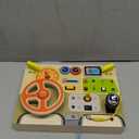 JGOBUB Montessori Toddler Toys  Baby Wooden Busy Board  Sensory Toys with Light Switch  Travel Toys for Educational Toddler Activities for Toddlers 1 2 3 4+ Year Old