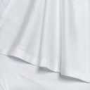 Cottington Lane 100% Cotton Twin Sheet Set, 4 Piece White Luxury Hotel Quality Sheets, Deep Pocket Fits 8-16 Inch Mattress, Breathable, Durable, Cooling Sheets with Crisp Cotton Feel